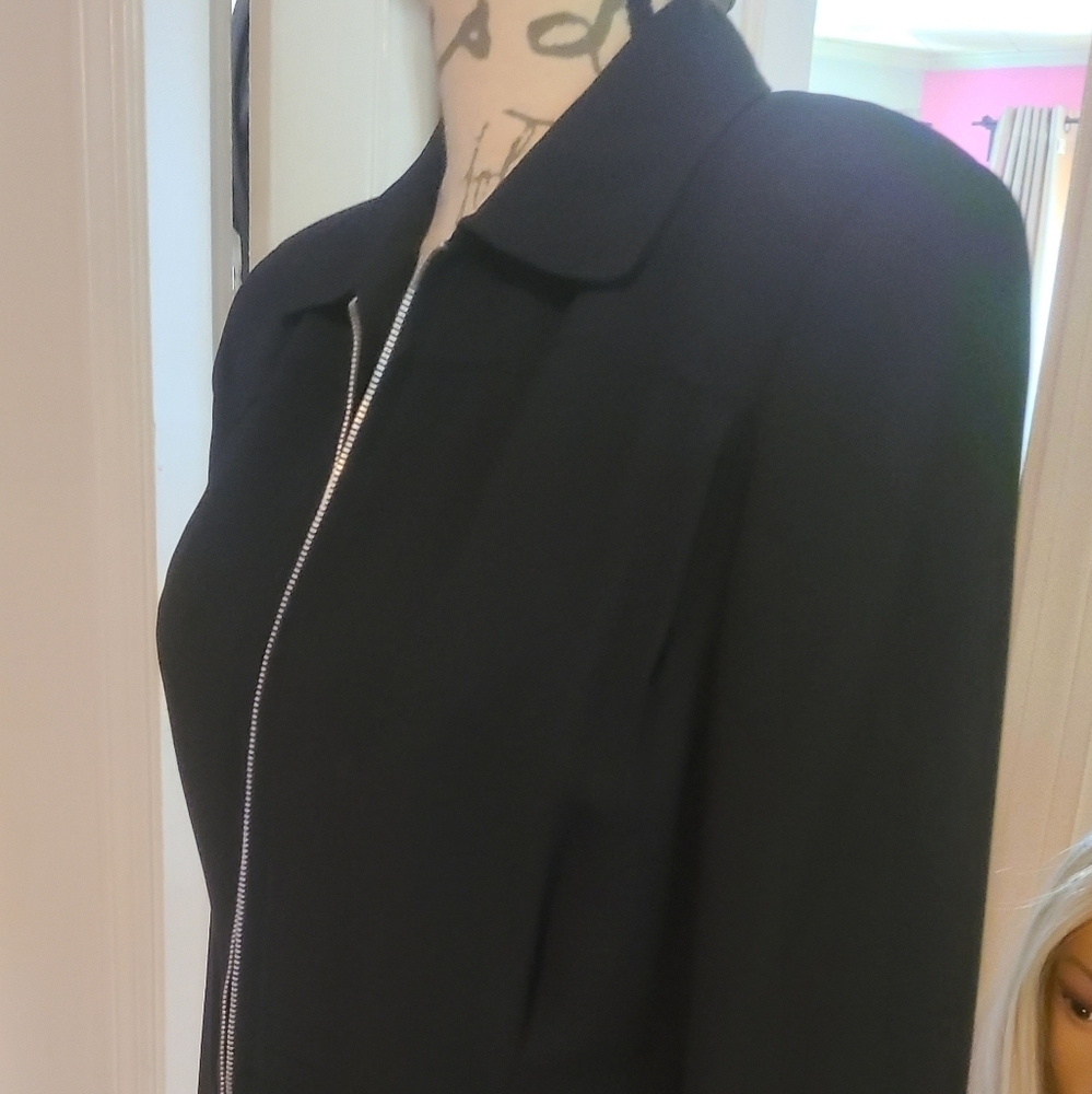 HP🔥🔥Gorgeous Vintage Ann Taylor Blazer/Jacket/suit Coat, Zip Up sz 2 - Picture 12 of 13